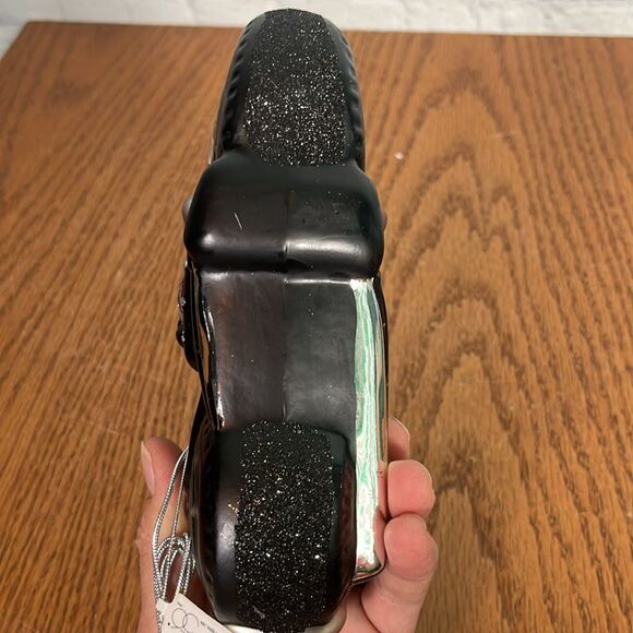 Department 56 Motorcycle Mercury Glass Christmas Ornament In Box 77042 - Picture 8 of 8